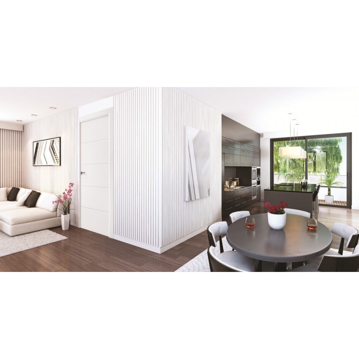 White doors, Paint doors white, Primed doors